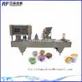 Yoghurt Jelly Juice milk tea mini cups drinking filling sealing machine